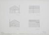 Measured drawings. Photograph of: Drawings of the Synagogue in Bunde