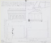 Photograph of: Drawings of a Wooden Prayer House at Porechskaia St. in Yanovichi.