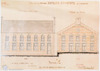 Photograph of: Design for a renovation of a synagogue in Skopje.