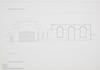Measured drawings. Photograph of: Drawings of the Cemetery chapel in Bernburg