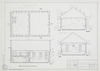 Measured drawings. Photograph of: Drawings of the Synagogue in Tiachiv