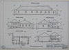 Measured drawings. Photograph of: Drawings of the Great Synagogue of Trisk Hasidim in Mlyniv