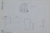Measured drawings. Photograph of: Sketches of the Old Sephardi Synagogue (Kal Vježu) in Sarajevo