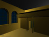3D computer model. Photograph of: 3D computer model of the Synagogue in Genthin