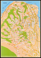 Haifa Publishing & printing by Atir maps & publications.