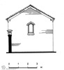 Measured drawings. Photograph of: Drawings of the Cemetery chapel in Brandenburg