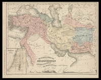Turkey, Persia Beloochistan Afghanistan and Turkestan / Drawn by J. Wells, N. Y.