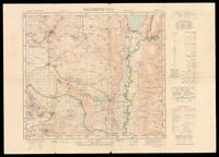 Nazareth Compiled, drawn and reproduced by Survey of Palestine. מחלקת המדידות, ישראל.