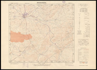 Beersheba Compiled, drawn and reproduced by Survey of Palestine. מחלקת המדידות, ישראל.