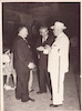יובל ה- 75 לפתח תקווה, תשרי כ"ח תשי"ד 1953. בתמונה: אברהם שפירא, דוד טבצ'ניק ופנחס רשיש.