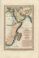 Sheba and the Countries remote from the Land of Israel, shewing the Track of Solomons Fleet to Tarshish & Ophir / J. Wyld del. G. Neele Sculp.