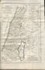 Carte de la Palestine selon le partage des douze Tribus.