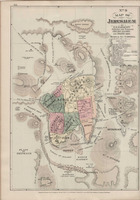 Map of Jerusalem / Revised by Rev. T. N. Barkdull.