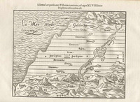 Schema hoc partitiones tribuum continens, ad caput XLVII huius prophetae referendum est.