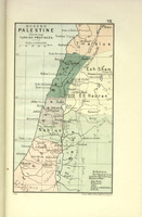 Modern Palestine shweing Turkish provinces / C.R.C. [Conder Reignier Claude].