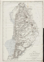 Map of the Jaulan by Gottlieb Schumacher, C. E. 1885 / Edwd. Weller. lith – הספרייה הלאומית