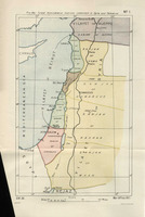 Pre war Turkish Administrative districts comprised in Syria and Palestine.