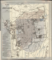 Plan de Jérusalem.