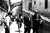 George Shultz USA Labour Minister visiting East Jerusalem.