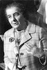 PM Golda Meir returned home from abroad.