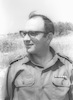 Prof. Yuval Neeman head of the Nuclear Energy faculty in the Tel Aviv University in his army uniform.