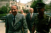 British PM Edward Heath visited the Defence Ministry in Tel Aviv.
