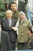 A new progress in the Palestinian Peace Process were reached during the discussions between PM Peres Shimon and PLO leader Yasser Arafat – הספרייה הלאומית