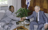 PM Itzhak Shamir met today with Ahmed Ramadan Dumbuya, Foreign Minister of Siera Leone.