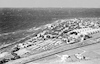 An aeral view of Bat Galim in 1949 seen from Mt. Carmel.