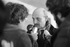 Yigael Yadin after the government session, speaking to the press – הספרייה הלאומית