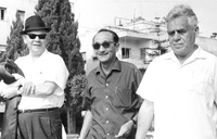 Leaders from three different political parties met.