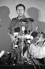 Chief of Staff Motta Gur at a press conference explaining the Operation Lebanon in which IDF invided into Lebanon – הספרייה הלאומית