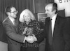 A reception of Nobel Prize winner, Eli Wiesel organised by the Shvut Ami organization for the Soviet Jewery in Jerusalem – הספרייה הלאומית
