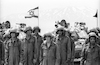 הרמטכ"ל, רב אלוף משה לוי, השתתף במצעד סיום קורס קצינים בשטח הכבוש בלבנון.
