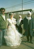 Three Druze and one Christian brides from the Golan Hights.