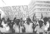 The Ethiopian immigrants demonstrated against the refusal of the Rabbinical Hight Court not to recognize them as Jews and their priests as the Jewish Rabbis.