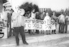 Aliya activists, demonstrated outside the Knesset, calling the government to take staps for the immigration of the Soviet Jews – הספרייה הלאומית