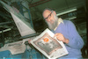 Editor of the English Language Daily, Jerusalem Post David Gross.