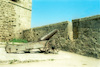 One of the old cannons for the Napoleon times on the walls in Acco – הספרייה הלאומית