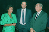 President of State Haim Herzog with his wife, Ora and Dov Lautman.