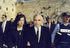 BULGARIAN HEAD OF STATE VISITS WESTERN WALL.
