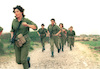 Girl soldiers of the Nahal Corps participating the Corporal Course.
