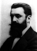 A Portrait of Theodor Herzl taken in 1896.