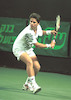Israel's most famous home-grown tennis star was beaten fairly and squarely in front of 3,500 spectators in the Final of the Riklis Open Tennis Tournament at Ramat Hasharon on Sunday 17 October 1993.