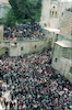 CHRISTIAN PILGRIMS FLOCK TO JERUSALEM.