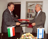 ISRAEL AND HUNGARY SIGN AGREEMENT ON DEFENCE COOPERATION.