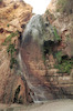 The Shulamit Waterfall in Ein Gedi the source of which is the Nahal David River – הספרייה הלאומית