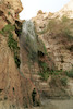 The Shulamit Waterfall in Ein Gedi the source of which is the Nahal David river.