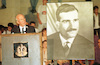 Prime Minister Yitzhak Rabin, speaking on the 30th anniversary of the hanging of spy Elie Cohen, urged Syria to return his body.