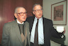 Veteran journalist Shimon Samet celebrating his 90 birthday in Journalists Home on 13 March 1994 – הספרייה הלאומית